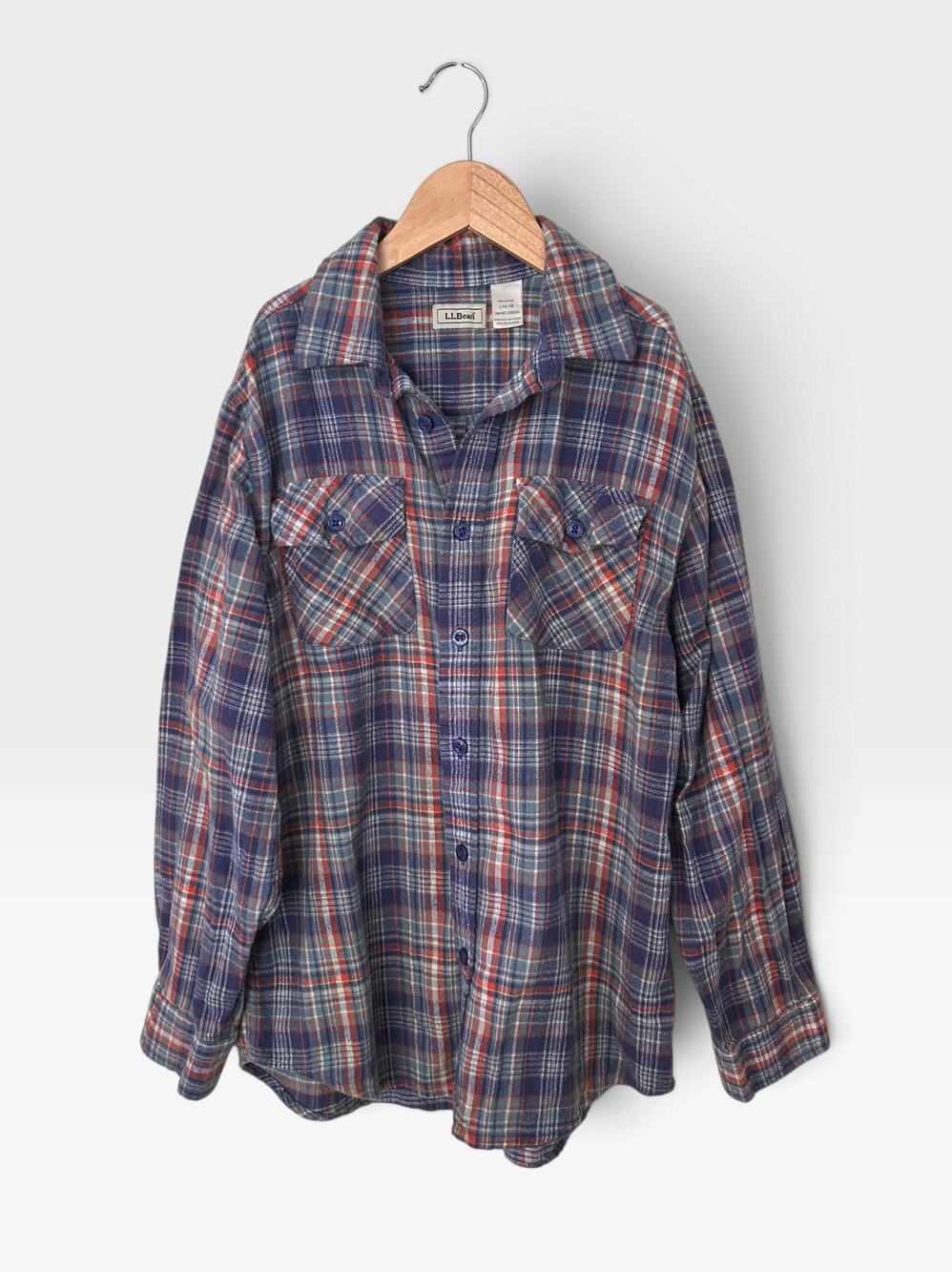 LL Bean Kids’ Flannel Shirt, Size 14/16